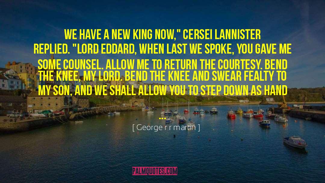 Cersei Lanister quotes by George R R Martin