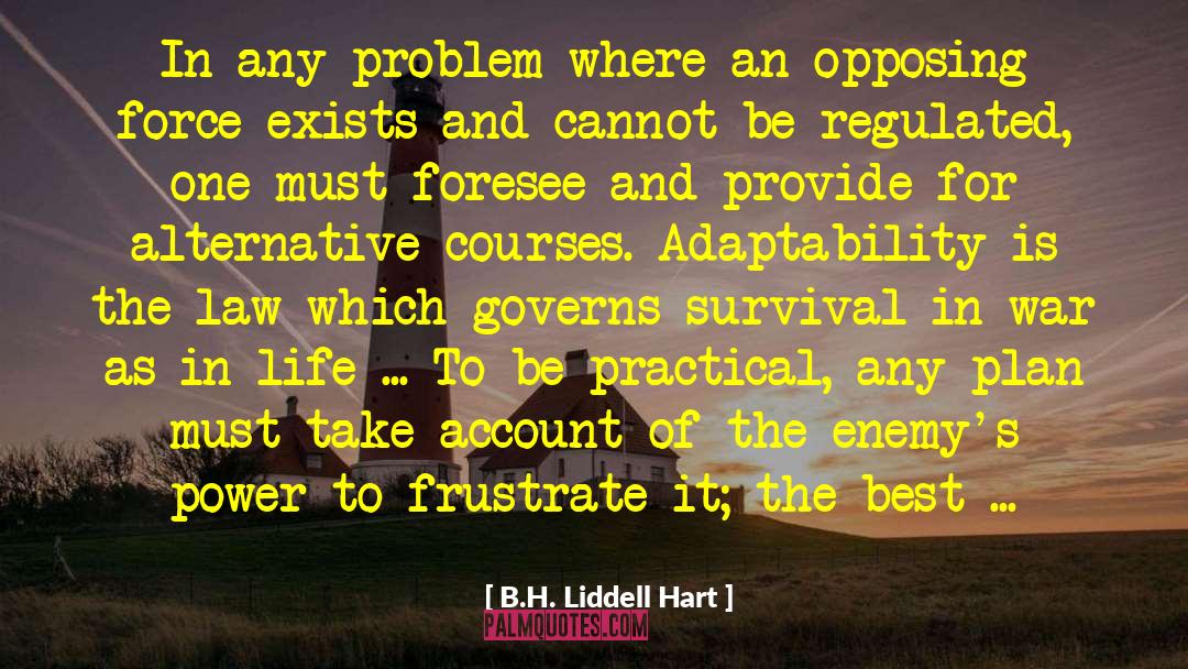 Certainty In Life quotes by B.H. Liddell Hart