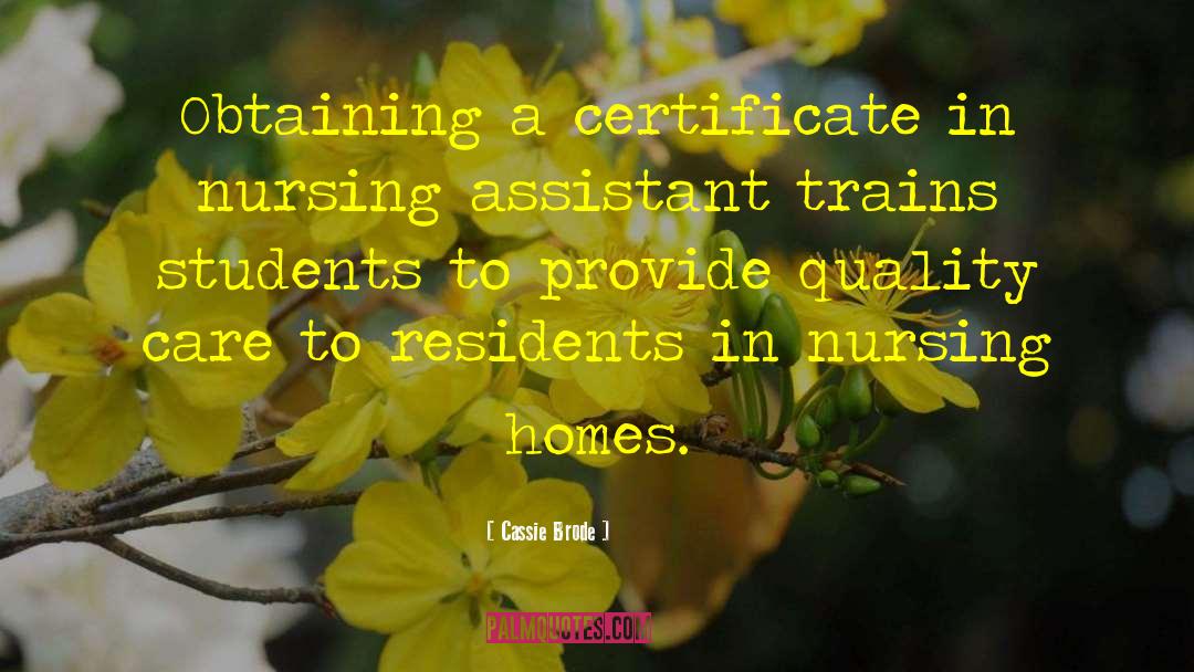 Certificate Template quotes by Cassie Brode