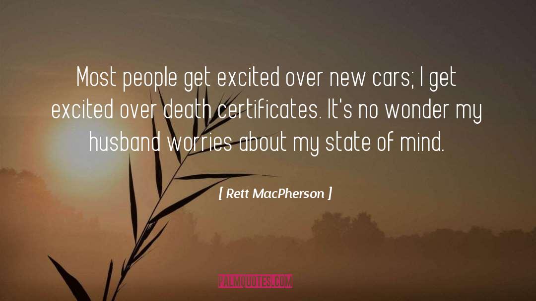 Certificates quotes by Rett MacPherson