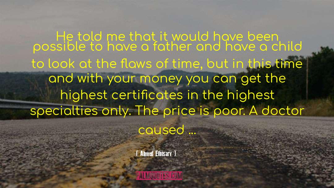 Certificates quotes by Ahmed Elhosary