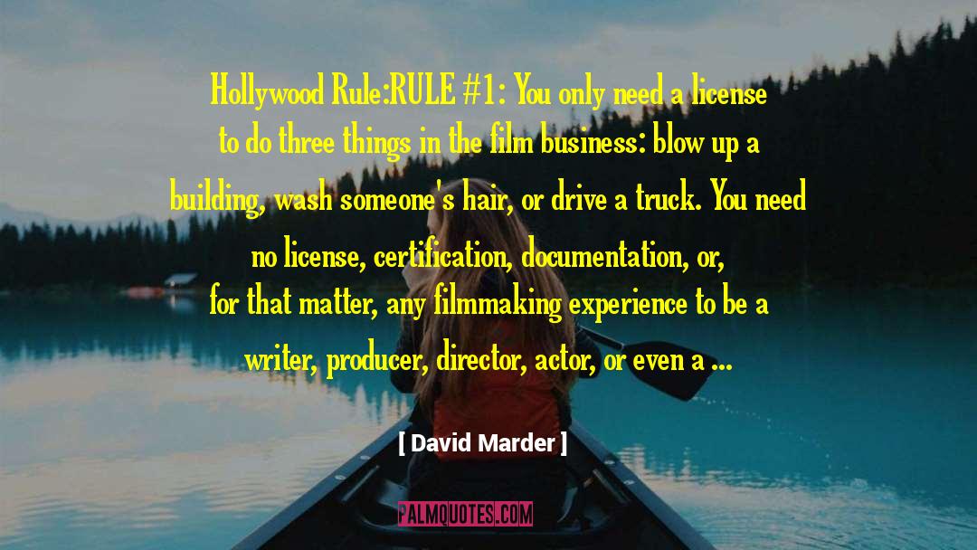 Certification quotes by David Marder
