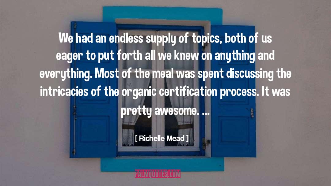 Certification quotes by Richelle Mead