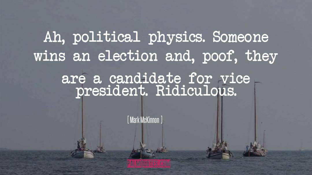 Certifying Election quotes by Mark McKinnon