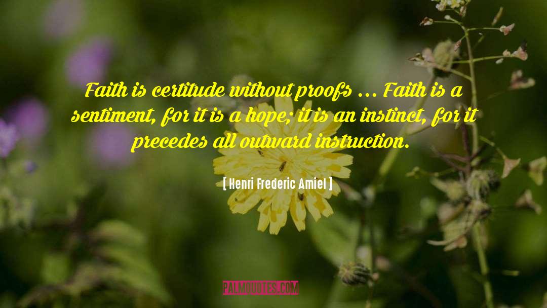 Certitude quotes by Henri Frederic Amiel