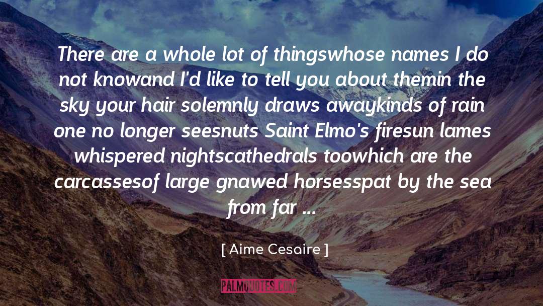 Cesaire quotes by Aime Cesaire