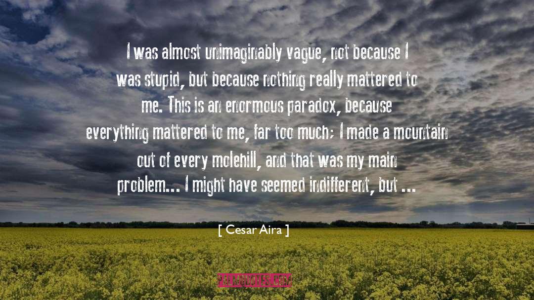 Cesar Sway quotes by Cesar Aira