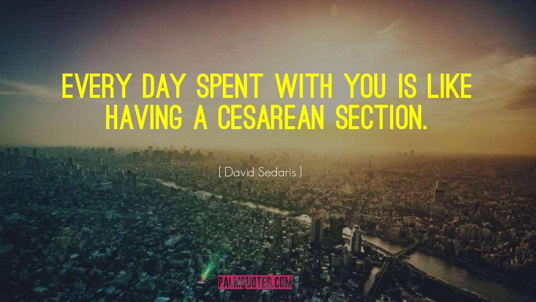 Cesarean quotes by David Sedaris