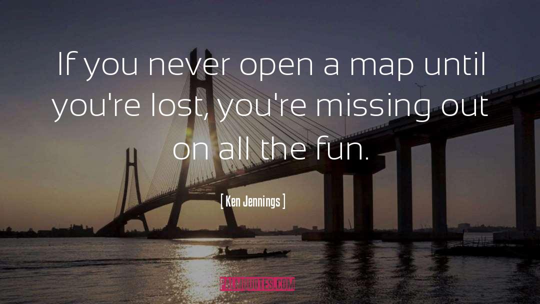 Cesena Map quotes by Ken Jennings