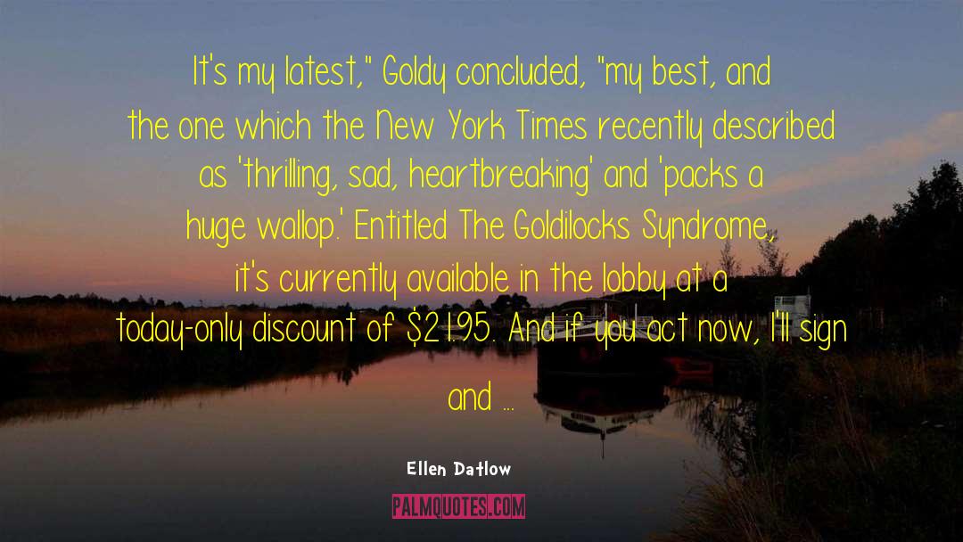 Cessante Discount quotes by Ellen Datlow