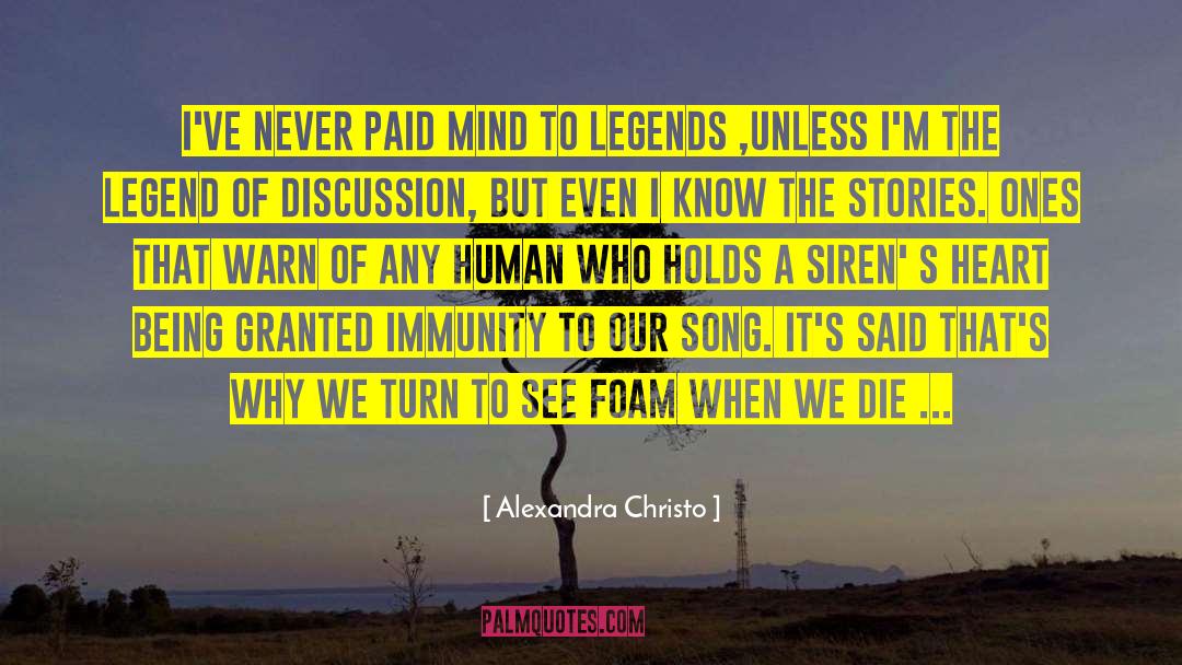 Ch N Song S T quotes by Alexandra Christo