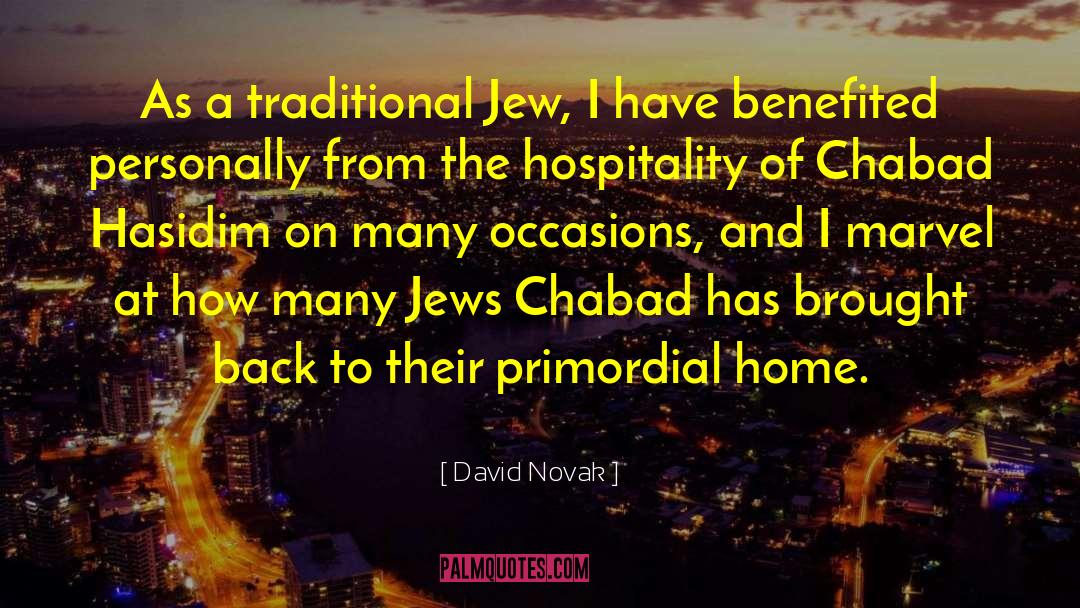 Chabad Orlando quotes by David Novak