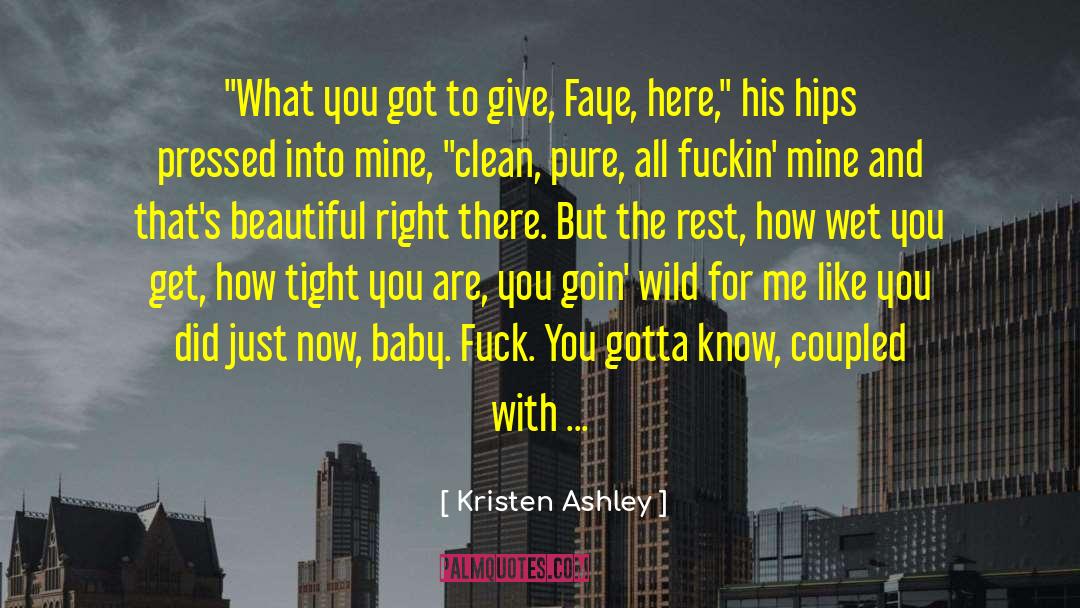 Chace quotes by Kristen Ashley