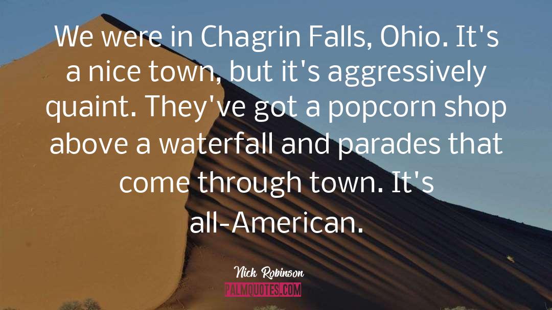 Chagrin quotes by Nick Robinson