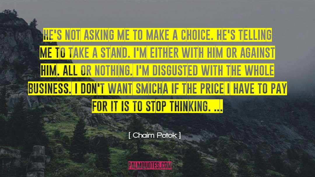 Chaim Potok quotes by Chaim Potok