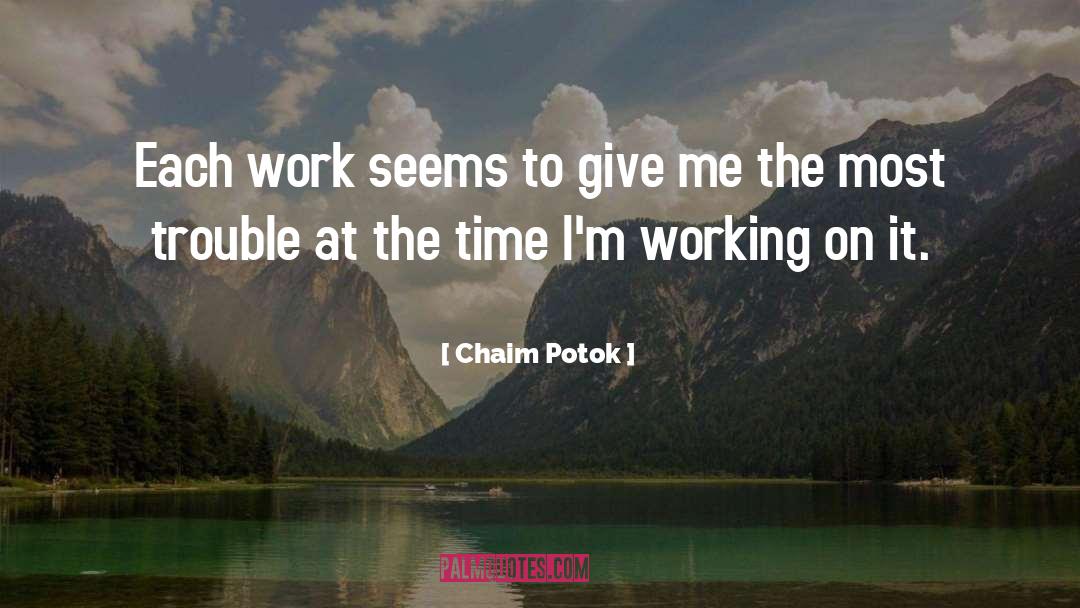 Chaim quotes by Chaim Potok