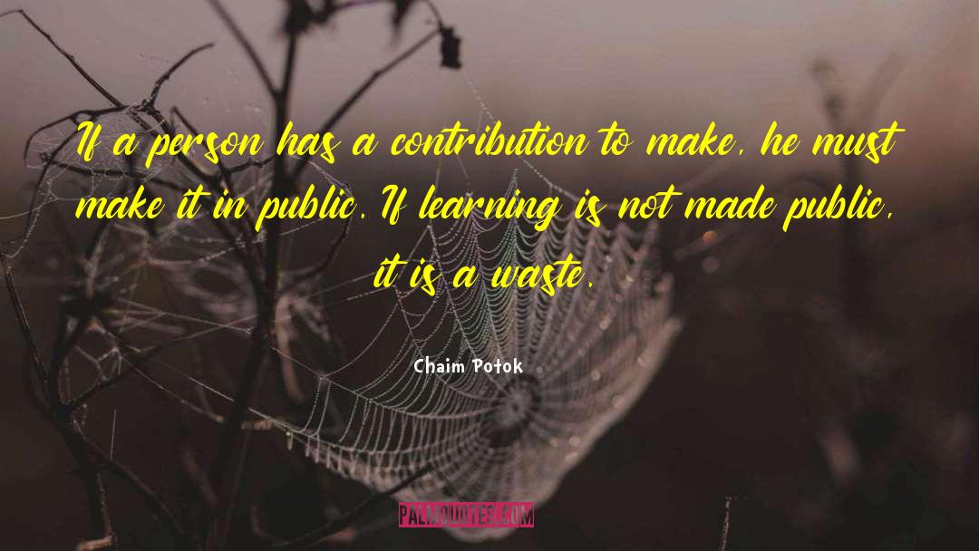 Chaim quotes by Chaim Potok