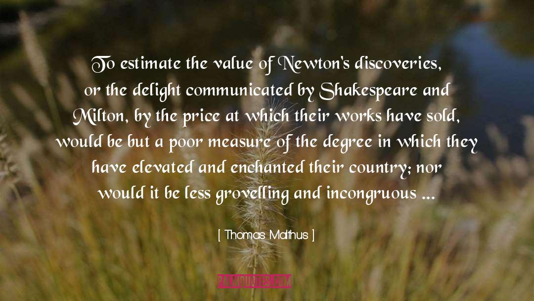 Chain And Their Benefits quotes by Thomas Malthus