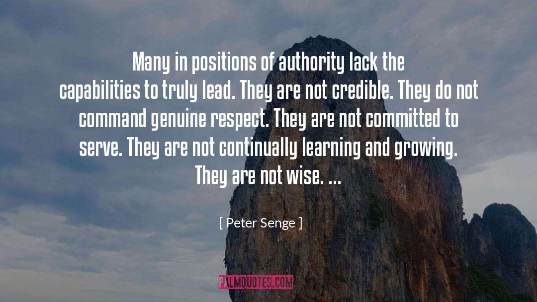 Chain Of Command quotes by Peter Senge