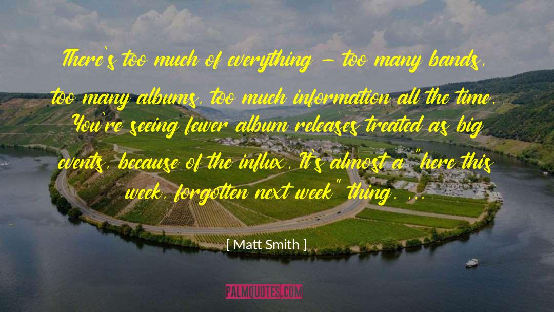 Chain Of Events quotes by Matt Smith