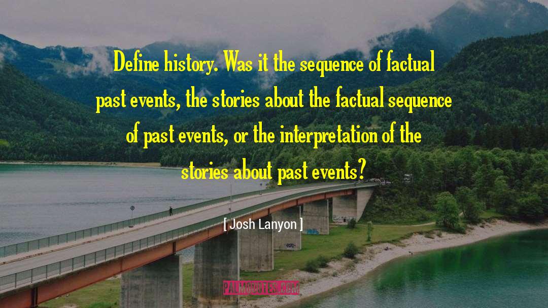 Chain Of Events quotes by Josh Lanyon