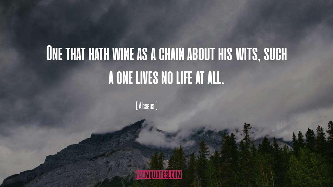 Chains That Bind quotes by Alcaeus