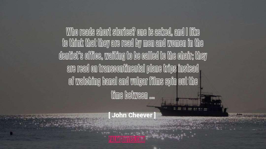 Chair quotes by John Cheever