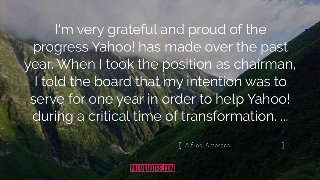 Chairman quotes by Alfred Amoroso