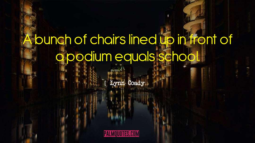 Chairs Ionesco quotes by Lynn Coady