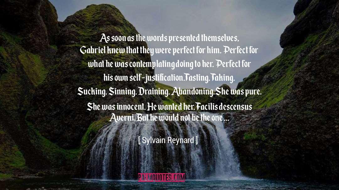 Chairs quotes by Sylvain Reynard