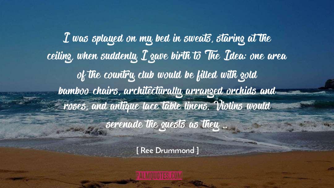 Chairs quotes by Ree Drummond