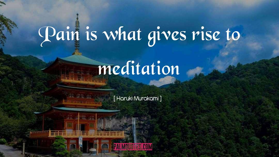 Chakra Meditation quotes by Haruki Murakami