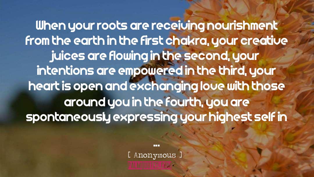 Chakra quotes by Anonymous