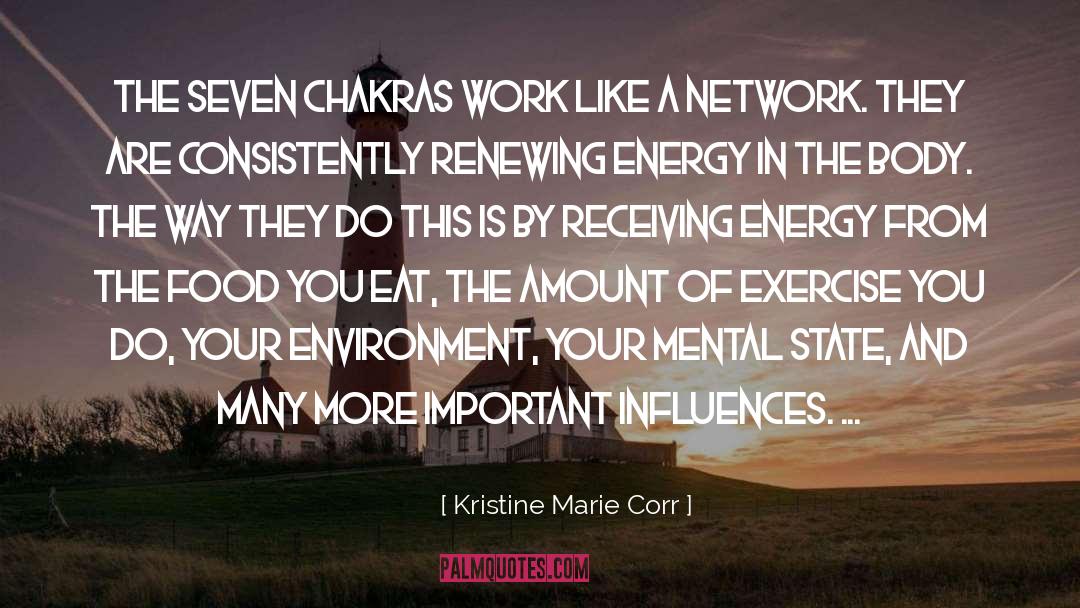 Chakras And Nadis quotes by Kristine Marie Corr