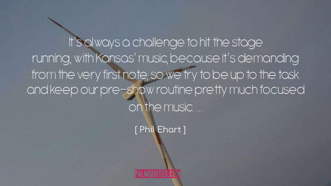 Challenge And Attitude quotes by Phil Ehart