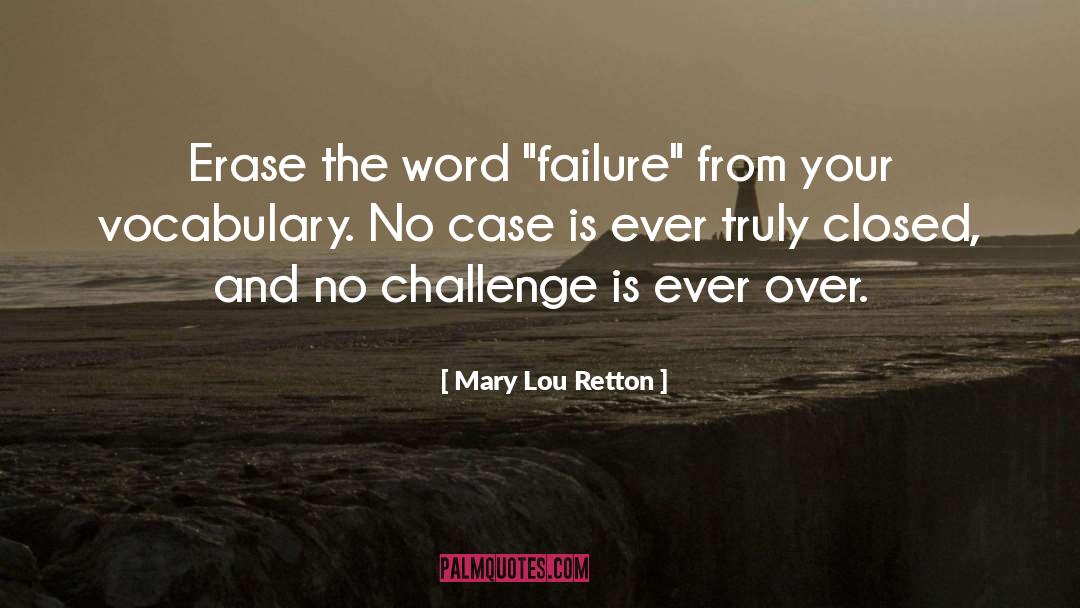 Challenge quotes by Mary Lou Retton