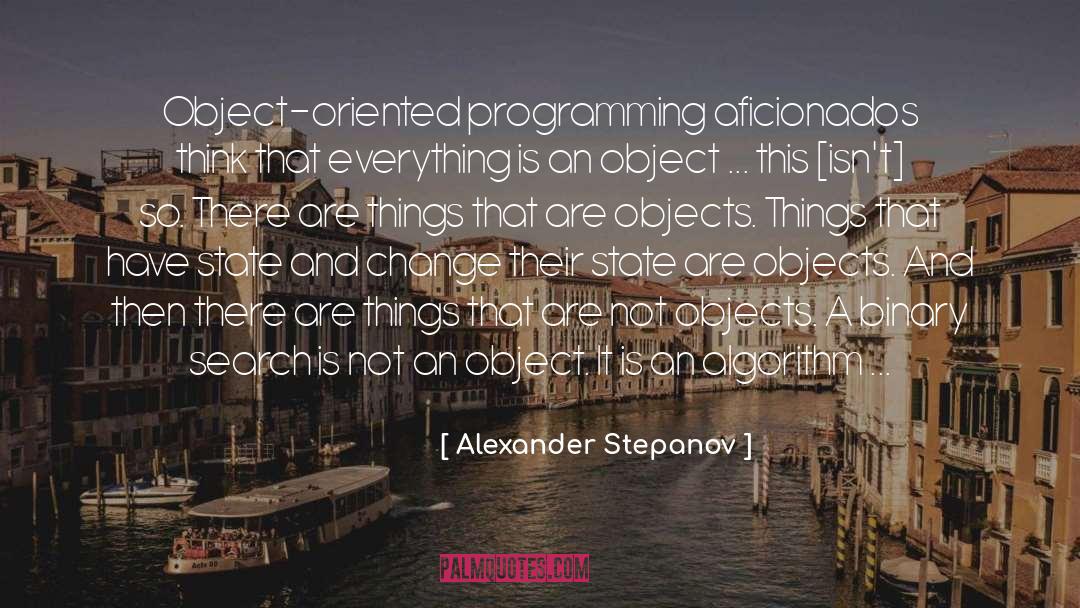 Challenges And Change quotes by Alexander Stepanov