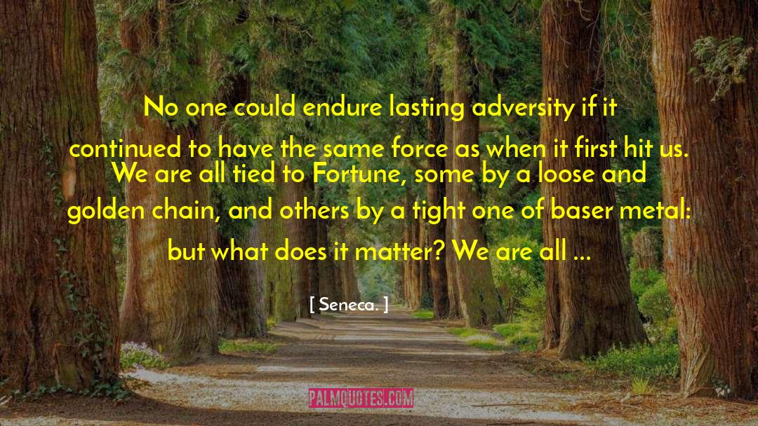 Challenges Conquered quotes by Seneca.