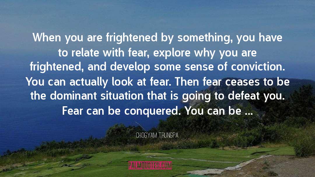 Challenges Conquered quotes by Chogyam Trungpa