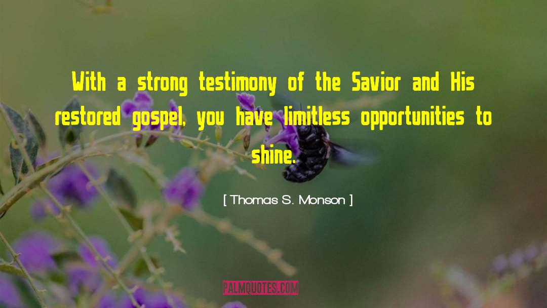 Challenges To Opportunity quotes by Thomas S. Monson