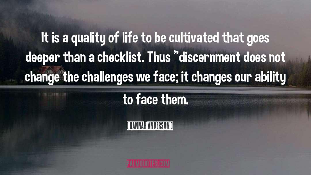 Challenges We Face quotes by Hannah Anderson