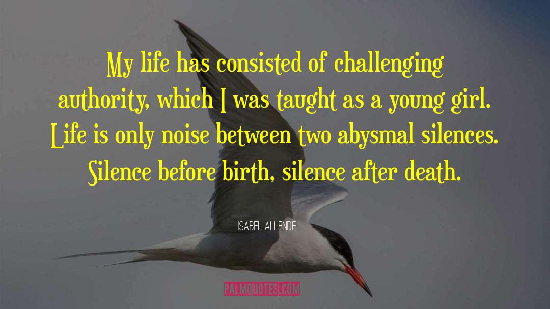 Challenging Authority quotes by Isabel Allende
