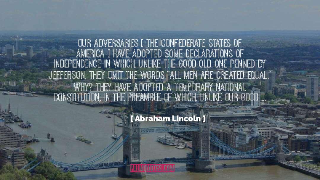 Challenging Authority quotes by Abraham Lincoln