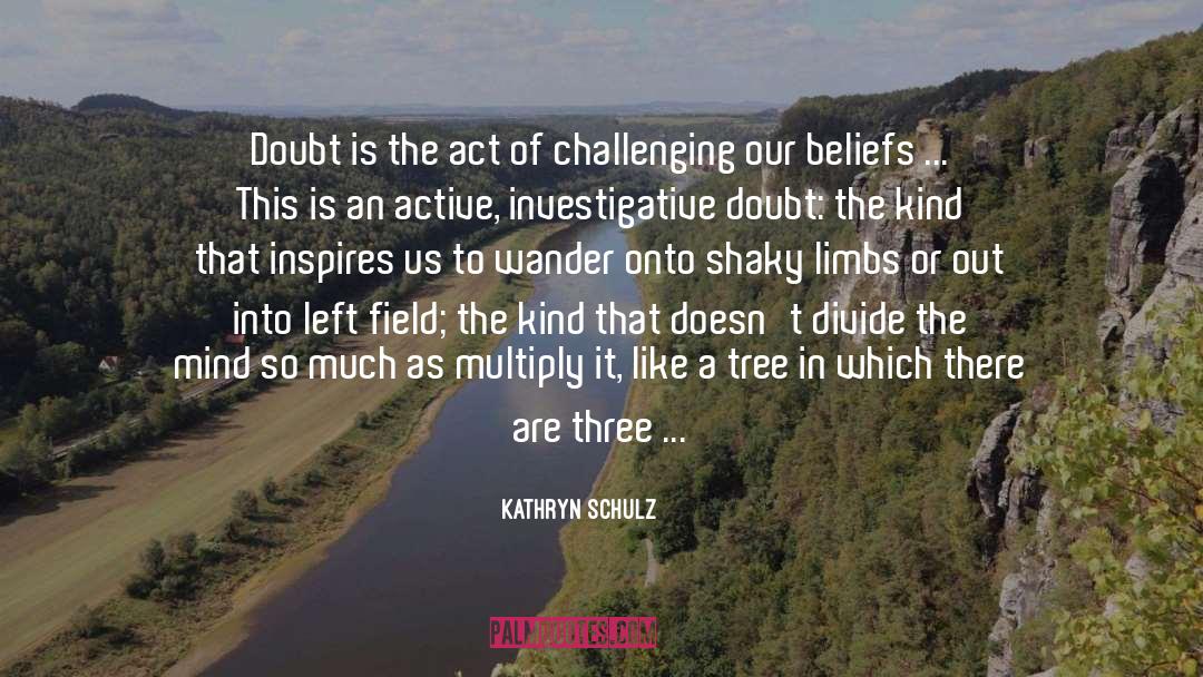 Challenging quotes by Kathryn Schulz