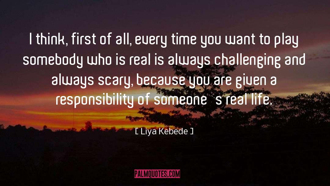 Challenging quotes by Liya Kebede