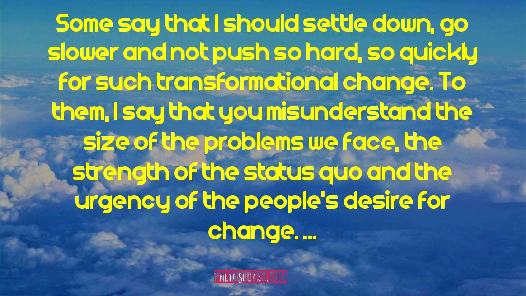 Challenging The Status Quo quotes by Eliot Spitzer