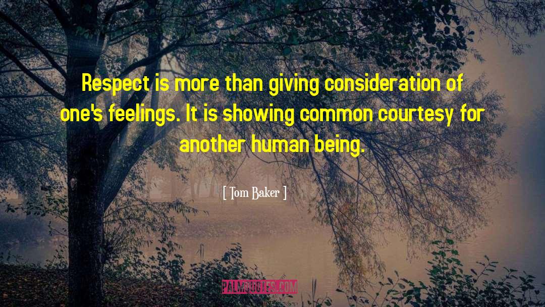 Chaloner Baker quotes by Tom Baker