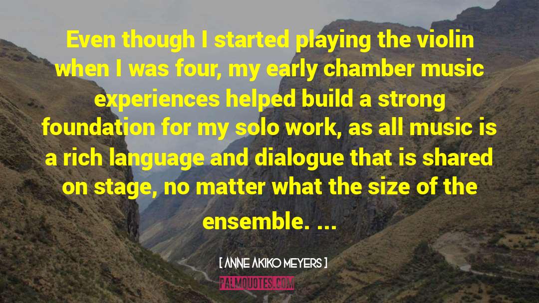Chamber Music quotes by Anne Akiko Meyers