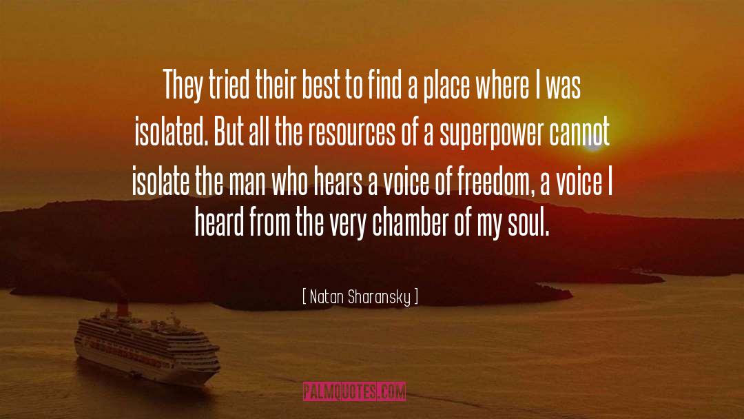 Chamber quotes by Natan Sharansky