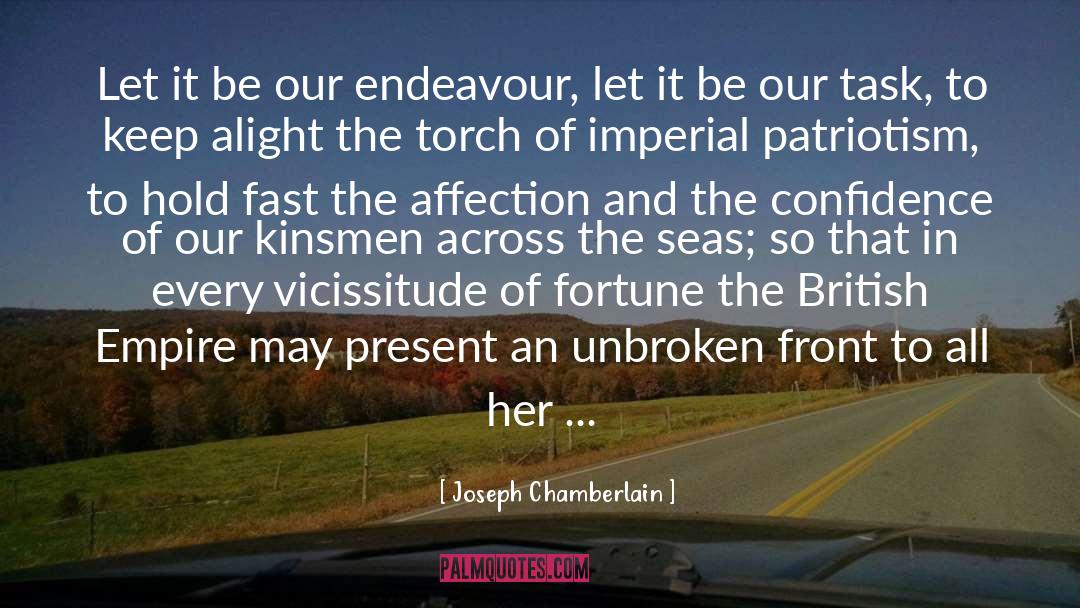 Chamberlain quotes by Joseph Chamberlain